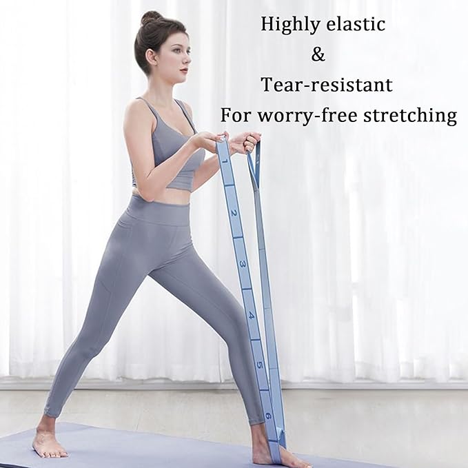Resistance Bands, Resistance Bands with Handles, Resistance Bands for Working Out, Adjustable Bands for Full Body Stretching Shaping