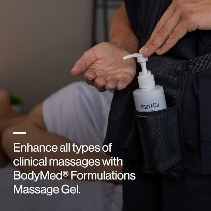 BodyMed Formulations Massage Gel, 5 gal. – Fragrance-Free, All-Natural Gel for Massage Therapy – Leaping Bunny Certified – with Arnica Extract & Jojoba – Non-Staining, & Paraben Free