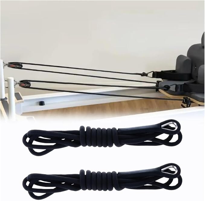 Pilates Reformer Pull Rope Belt Hardware Professional Strap,Compatible For Seated Balance Exercise Equipment Core Bed Accessories(1Pc Pulley)