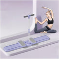 Ski Machine Exercise Ski Trainer Collapsible Leg Magic Machine Foldable Skiing Exerciser Leg Strength Split Exerciser Kegel Trainer Workout Equipment(Purple,Armrest Type)