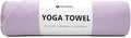 Eunzel Yoga Towel,Hot Yoga Mat Towel with Grip Dots Sweat Absorbent Non-Slip for Hot Yoga, Pilates and Workout 24" x72", Taro Purple