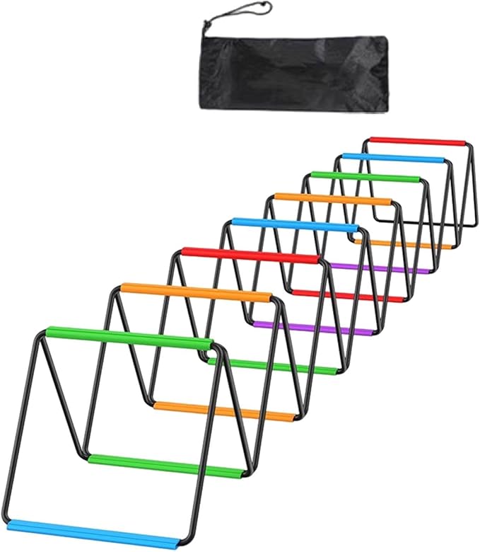 Agility Ladder Football Footwork Ladder for Men Women and Kids Folding Jumping Hurdles for Foot Exercise Fitness