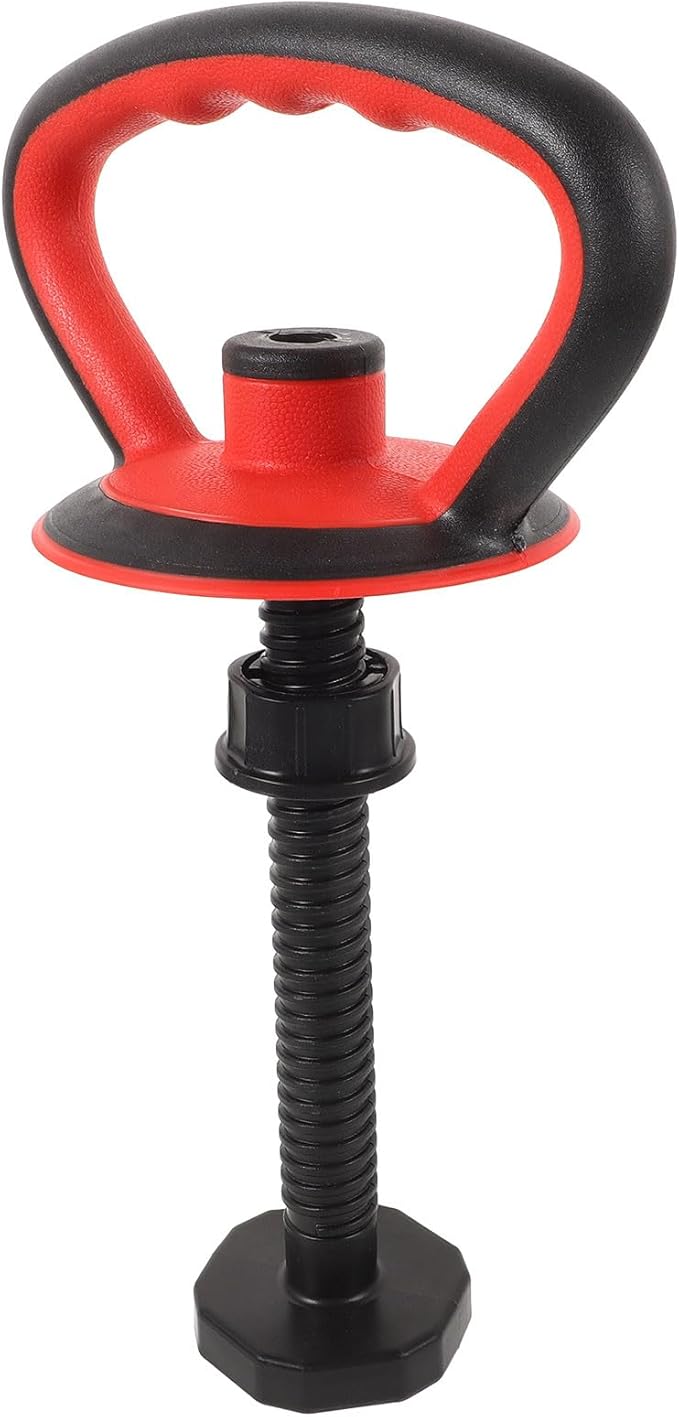 Kettlebell Handle Grip Replacement Set with Nut Sturdy Fitness Equipment Attachment Sturdy Handle Bar for Home Gym Strength Training and Kettlebell Swing Exercises