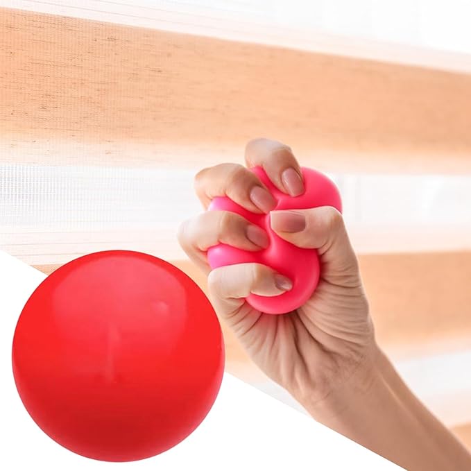 Hand Grip Strengthener Ball - Finger Exercise Gripper Tool, Forearm Wrist Strength Trainer, Exerciser Grippers Tools Finger Strengthener, Stress Relief Hand Exercise Equipment, Professional Grip Trai