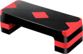 F2C 26.5 Inches Step Aerobics Stepper Platform with 3 Risers, Home Gym Workout Equipment, Fitness Exercise Equipment, Exercise Workout Stepper