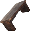 Milisten Meditation Bench Wooden Prayer Stool Solid Wood Kneeling Bench for Meditation and Worship Non-Folding Footrest Suitable for Zen Practice and Church Use