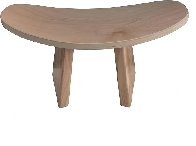 Solid Wood Ergonomic Kneeling Stool. Suitable for Temple Ceremonies, Tea Ceremonies, Meditation, Yoga, as Well as Home Fitness Assistance Chair(Medium Size for Height 160CM-180CM(63-70.8 in)