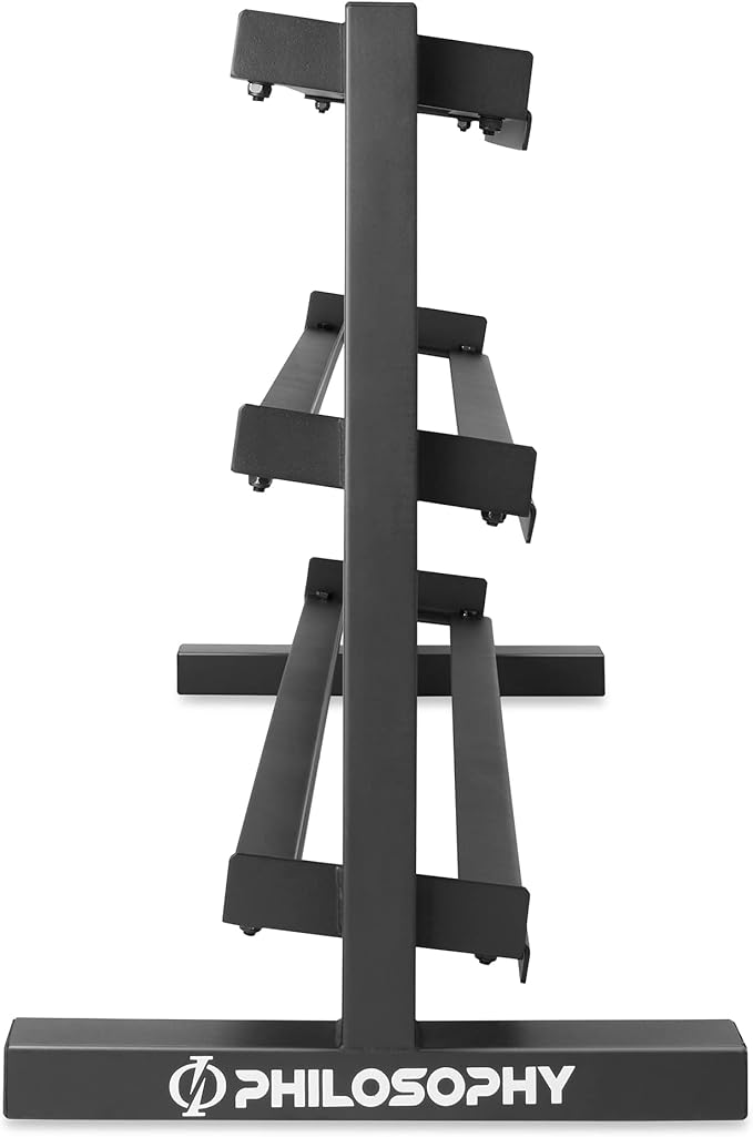 Philosophy Gym 3-Tier Dumbbell Rack, Heavy-Duty