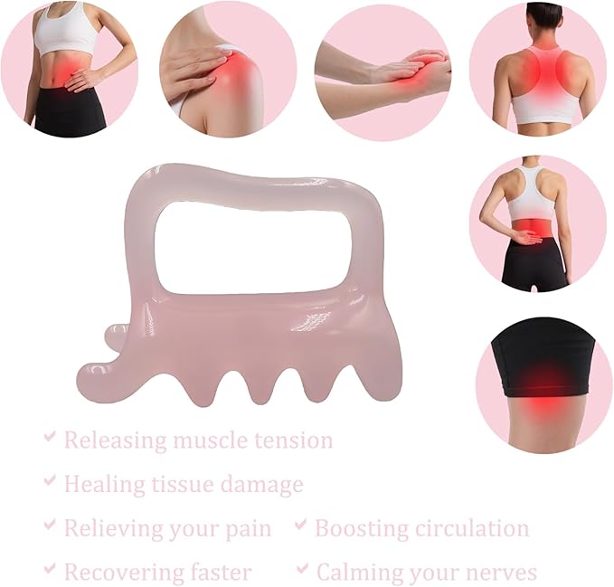 Large Cellulite Massage Tool, Manual Fascia Blaster Trigger Points Massages Release Lymphatic Drainage,Myofascial Release Tools for Body Tension Relief