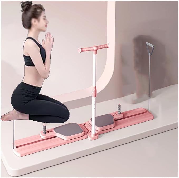 Foldable Skiing Exerciser Leg Splitter Ski Machine Portable Body Slimming Trainer Leg Split Trrainer for Strength & Cardio Kegel Trainer Workout Equipment