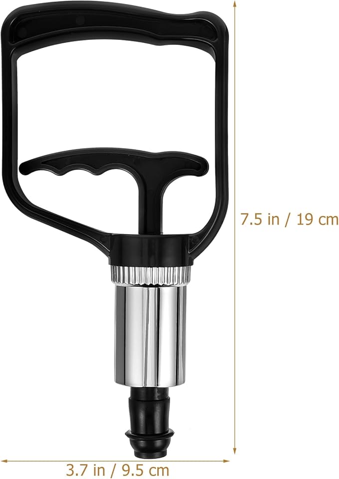 Garneck Manual Cupping Pump Handheld : Vacuum Suction Hand Replacement Pump for Cupping Therapy Back Massage - Adjustable Pressure Suction for Home Salon Spa Use