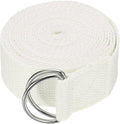 Yoga Strap for Stretching, Athletic Stretch Band with Adjustable Metal D Ring Buckle Yoga Bands