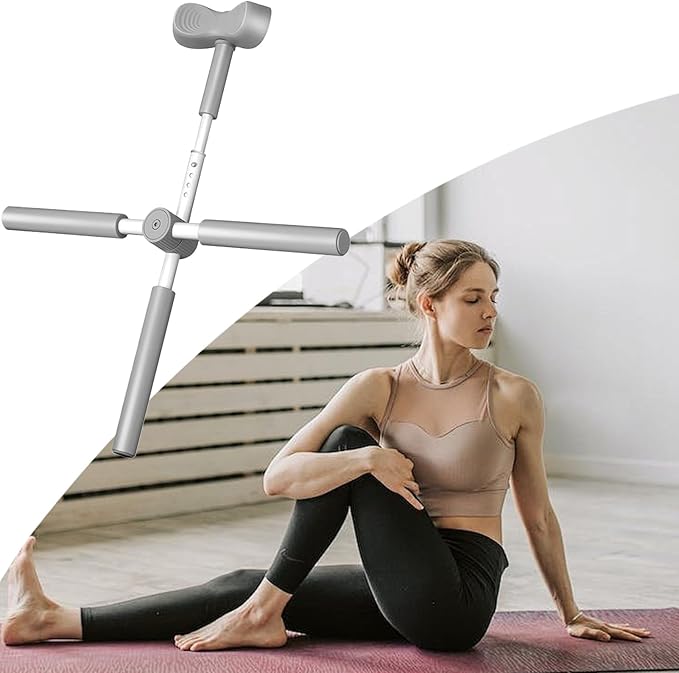Back Stretcher Yoga Stick - Upper Body Alignment Stretching Bar with Comfortable Grip and Aid, Fitness Tool Category for Home Use for Apartment Bodybuilding Workout After Sports Exercise