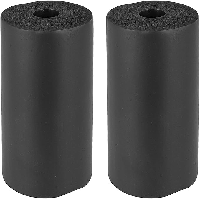 Foam Roller Pad Replacement for Leg Curl and Extension Machines, for Home and Gym Workout Equipment, Fits 20-22mm Tube Diameter