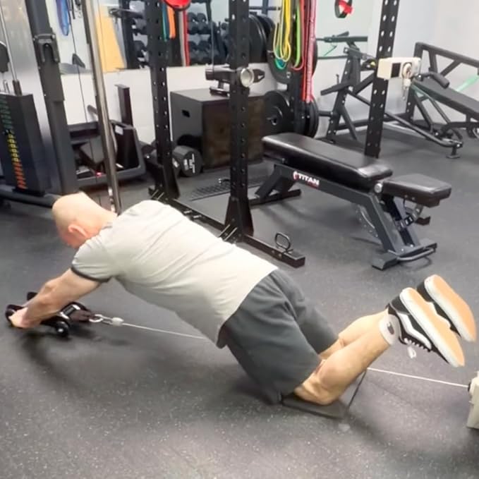 Ripped Rollers versatile ab rollers with removable handbar for various leg exercises
