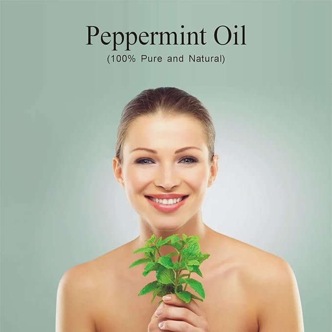 First Botany, 100% Pure Peppermint Oil - Premium Peppermint Essential Oil for Aromatherapy, Massage, Topical & Household Uses - 1 fl oz (Pack of 2)