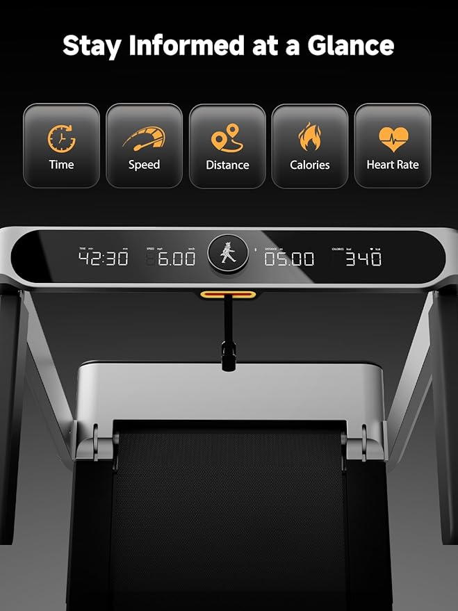 WALKINGPAD X Series Folding Treadmills for Home, Smart Vertical Fold, LED Display, No Assembly