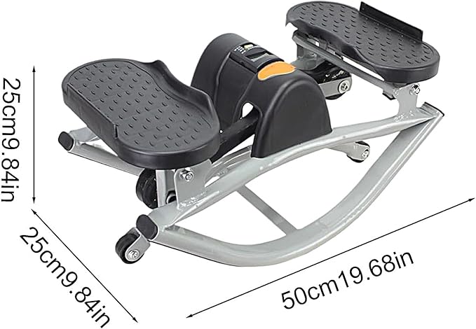 Rock Stepper | Portable Home Gym Accessories - Stair Step Core Workout Equipment | for Glutes Abs Core Upper Body Living Room Bedroom Balcony Indoor Outdoor Office Men Women