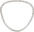 Magnetic Necklace for Men & Women, Pure Titanium Magnetic Necklace, Fashion Jewelry Present (Silver)