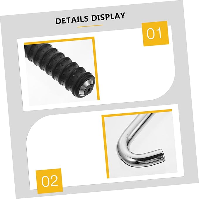 KESYOO 2Pcs Fitness Handles for Strength Training Sturdy Exercise Equipment Attachments Adjustable Workout Handles for Dumbbells and Cable Machines