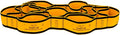 CanDo Multi-Grip Exerciser Plus, 6 Foot Exerciser, 9 Loops,