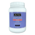 Bon Vital' Deep Tissue Massage Creme, 1-Gallon Container, Lightweight Non-Greasy Formula for All Skin Types, Ideal for Deep Muscle Manipulation, Hydrating Massage Lotion for Spa and Home Use
