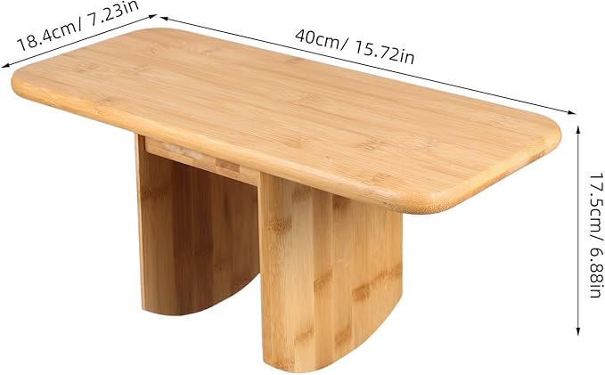 Portable Meditation Bench Stool for Floor Sitting with Stable Support, Compact Lightweight Wood Prayer Chair for Yoga, Seniors, and Mindfulness Practice