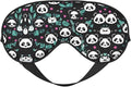 Panda Cute face Head-Mounted Double-Sided Light-Blocking Sleeping Eye mask to Protect Eyes and Relieve Eye Fatigue