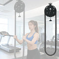 Resistance Trainer Machine, Endless Rope Trainer, 30KG/66LBS Max Adjustable Resistance, Suspension Endless Rope Pulley System, 4m Closed-Loop Nylon Rope, for Interval Resistance Training