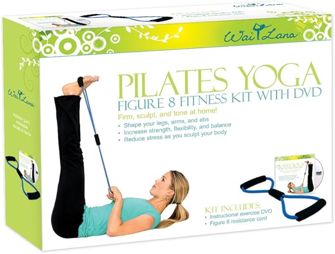 Wai Lana Kits: Pilates Yoga Figure 8 Kit with DVD