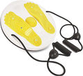 Ab Twist Board with Adjustable Resistance, Non-Slip Waist Twisting Slimming Rotating Disc for Core Training, Exercise Twist Board with Handles for Home Workout Balance and Abdominal Fitness