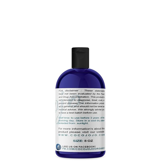 cocojojo Apple Seed Oil - Pure Natural Unrefined 8 oz Extra Virgin Cold Pressed for Face Skin Hands Hair Nails Body Breakouts Pyrus Malus