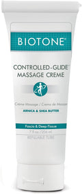 BIOTONE Controlled-Glide Massage Cream Balanced for Grip and Glide, for Advanced Bodywork, Instrument-Assisted Techniques, Deep-Tissue Tension Release, Precision Cross-Fiber Friction (7 Oz)