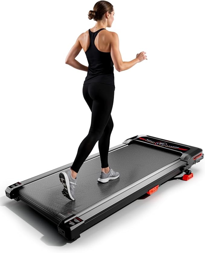 Walking Pad, Treadmill with Incline, 10% Under Desk Treadmill, EAGLOG 2.5HP Portable Treadmills for Home Small Women, Running Machine with Remote Control, 330lbs Capacity