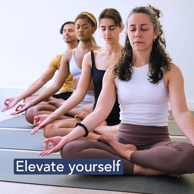 Premium Clever Yoga Mat - Extra Long Yoga Mat Suitable For All Yoga Types - Workout Mat For Home Or On The Go - Includes Our Perfect Fit Mat Bag