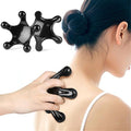Trigger Point Massage Tools, 2 Pack Easier Grip Star Shaped 5 Legged Pressure Point Handheld Massage Tool for Deep Tissue Pain Relief, Suitable for Full Body (Black)