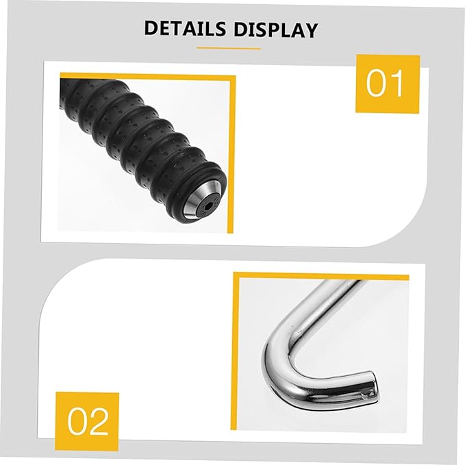 2pcs Hook Type Handles for Strength Training Equipment Home Gym Handles Fitness Accessory