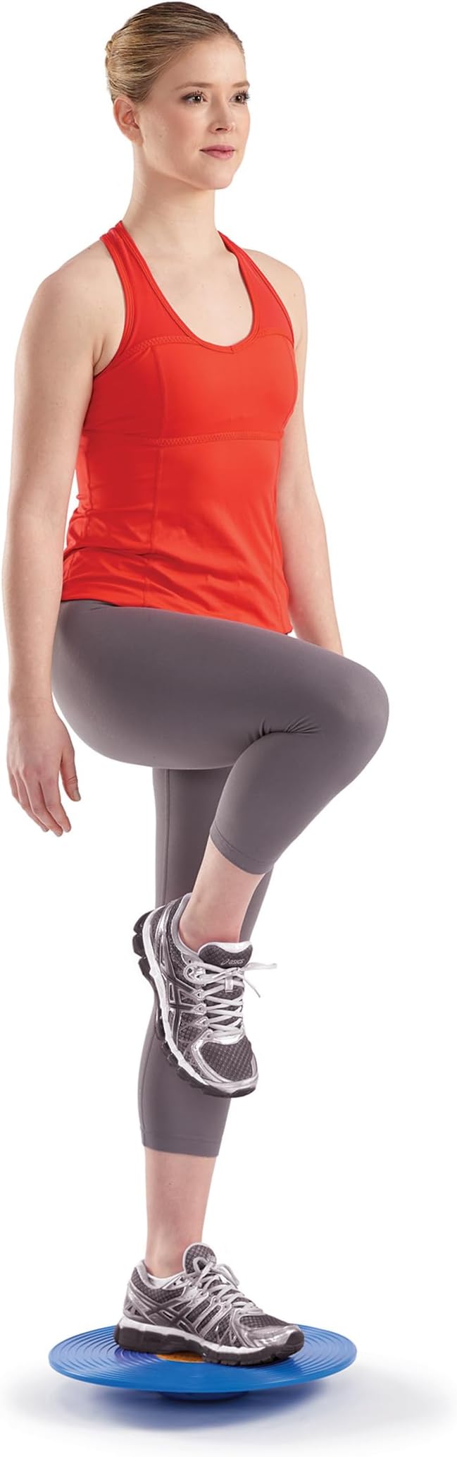 OPTP Rock Ankle Exercise Board - Balance Wobble Board for Therapy and Rehab - Ankle Strengthening Equipment for Improved Proprioception and Range of Motion