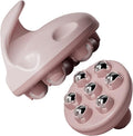 WMM Hand Held Massager, Full Body Massage Tool with Roller Ball Massager Manual 360-degree-roller for Muscle Back Neck Joint Foot Shoulder Leg Pain Relief with Portable Design