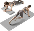 Foldable Fitness Yoga Mat | 2/5" (10MM) Extra Thick | SGS Certified Non-Slip TPE | 75x26" Extra Long-Wide | Portable & Easy Store | for Yoga, Pilates, Home Gym & Full-Body Workouts