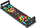 Multi-Functional Push-Up Plate. Portable and Foldable Push-up Board with Handle for Muscle Building and Strength Training