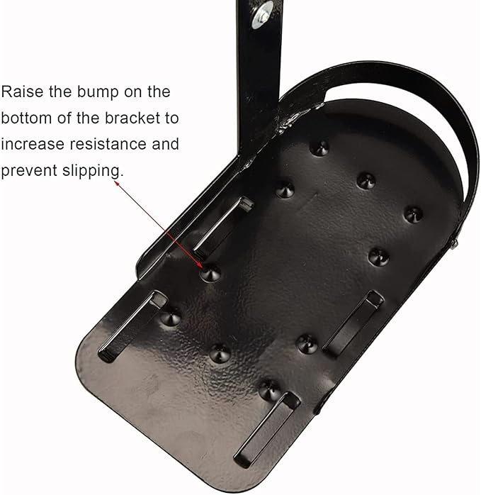 for Leg Protector Bracket Pedal Exercisers, 1 Pair Leg Ankle Fixed Support Bracket, Lengthened & Widened Anti-Skid Pedals, for Rehabilitation Trainer for The Elderly and Disabled,leftleg