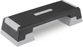 MADOG Aerobics Stepper Platform with 4/6/8 inch Height Stackable Risers
