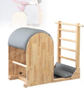 Pilates Ladder Barrel - Wooden Core Training Equipment for Home Use, Professional Spine Corrector, Ideal for Yoga and Core Strengthening