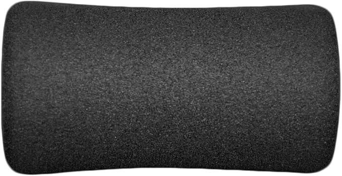Foam Foot Pads Rollers Two Pair for Home Gym Exercise Machines Equipments Replacements with 1 Inch(2.5cm) Rod (Foam 5.12" X 2.76" Od X 0.87" Id)