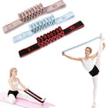 Fitness Resistance Band for Stretching & Yoga, 8/10/12-Section Stretch Band with Clear Markings, Elastic Training Band for Pilates, Yoga, Fitness & Stretching Exercises