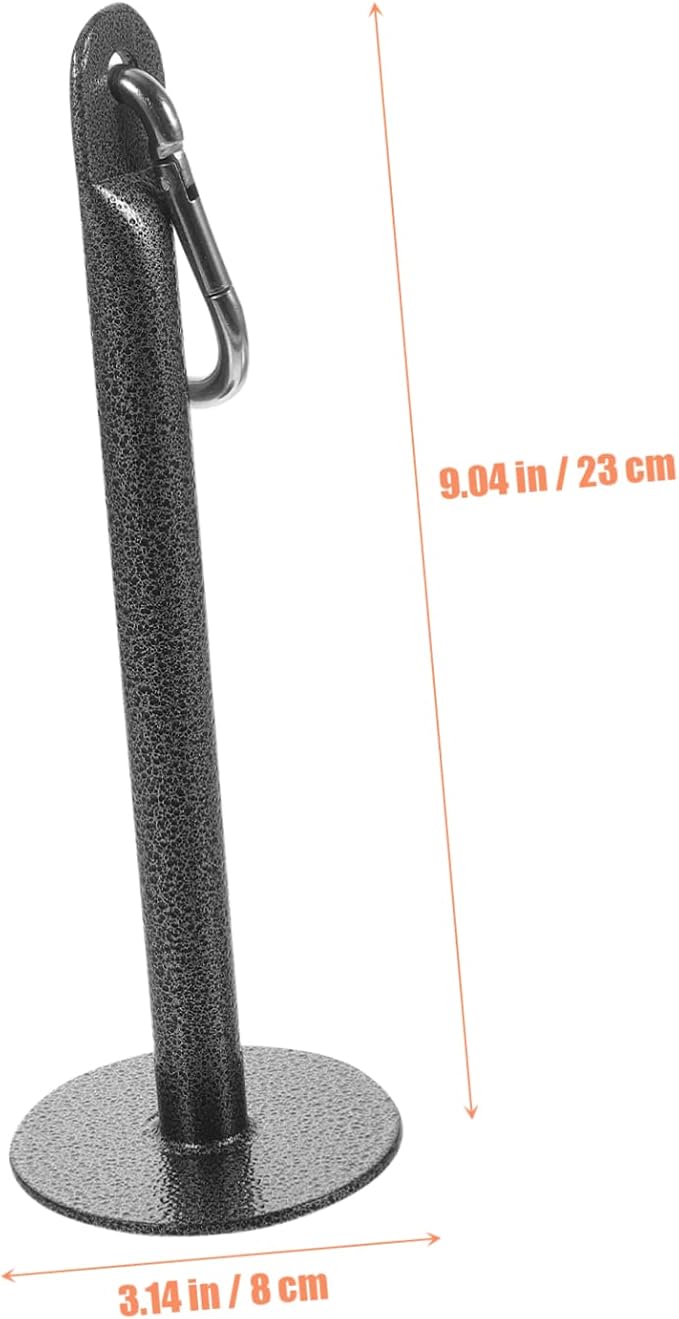TOYANDONA Fitness Loading Pin Weight Plate Storage Rack Portable Barbell Slice Rod for Strength Training Equipment High Grade Compatible with Fitness Pulley Systems