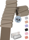 Pilates Weight | Wrist & Ankle Weights for Women | Weighted Bangles | 1LB/ 2LB Each (Set of 2)