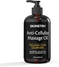 Massage Oil Nourish Your Skin & Senses – Firming Body for Smoothing Cellulite & Improving Texture. Silky, Fast-Absorbing Formula with Collagen & Stem Cell – 8 Fl Oz Aromatherapy Massage