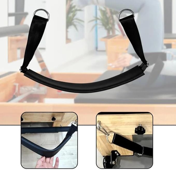Pilates Foot Strap Adjustable Women Men Pilates Reformer Part Yoga Belt